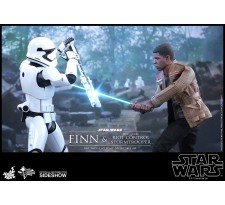 Star Wars Episode VII MMS Action Figure 2-Pack 1/6 Finn and First Order Riot Control Stormtrooper 30 cm